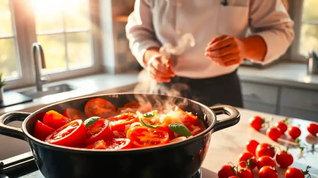 How to Cook Tomatoes for Soup