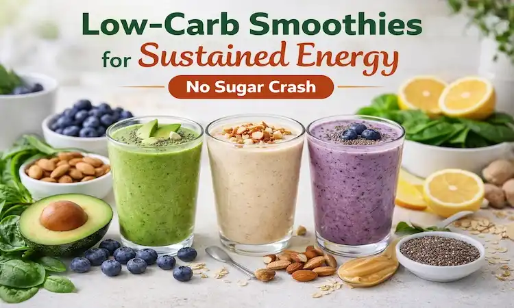 Low-Carb Smoothies With No Sugar Crash Low-Carb Smoothies With No Sugar Crash