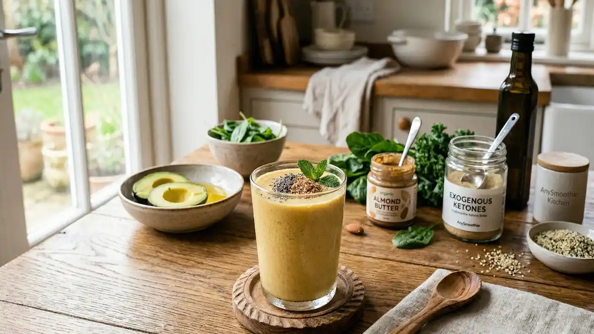 Exogenous Ketones Smoothie: Deep Ketosis in Minutes