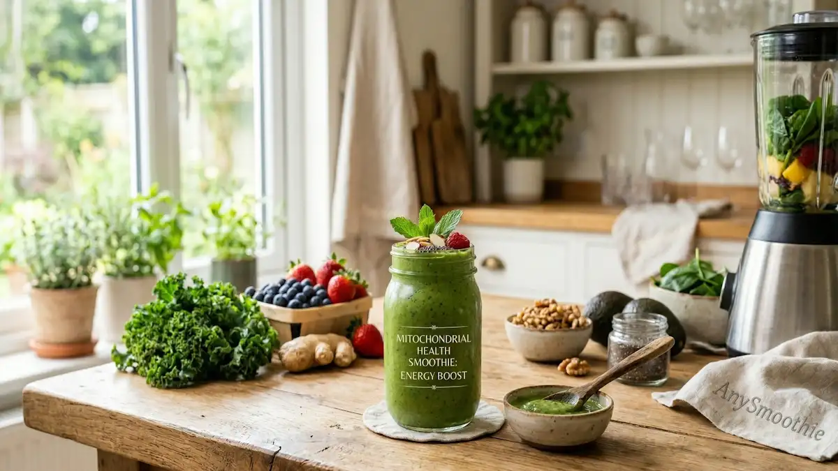 Mitochondrial Health Smoothies: Ingredients That Boost Energy
