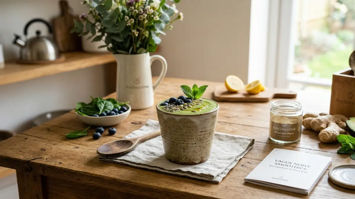 Vagus Nerve Smoothies: Best Ingredients for Stress Relief Vagus Nerve Smoothies: Best Ingredients for Stress Relief