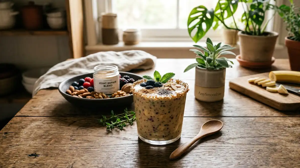 Glucosamine and Chondroitin Smoothie for Joint Repair