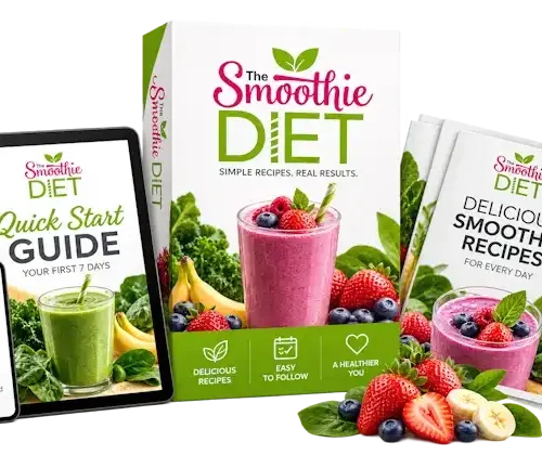 The Smoothie Diet digital program bundle with recipe guides, meal plan, tablet, smartphone, and smoothie recipes